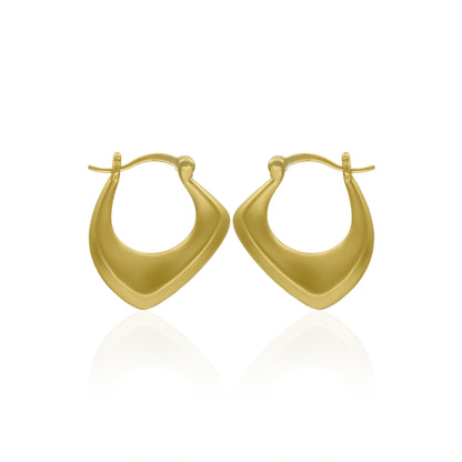 Off Beat Hoop Earrings