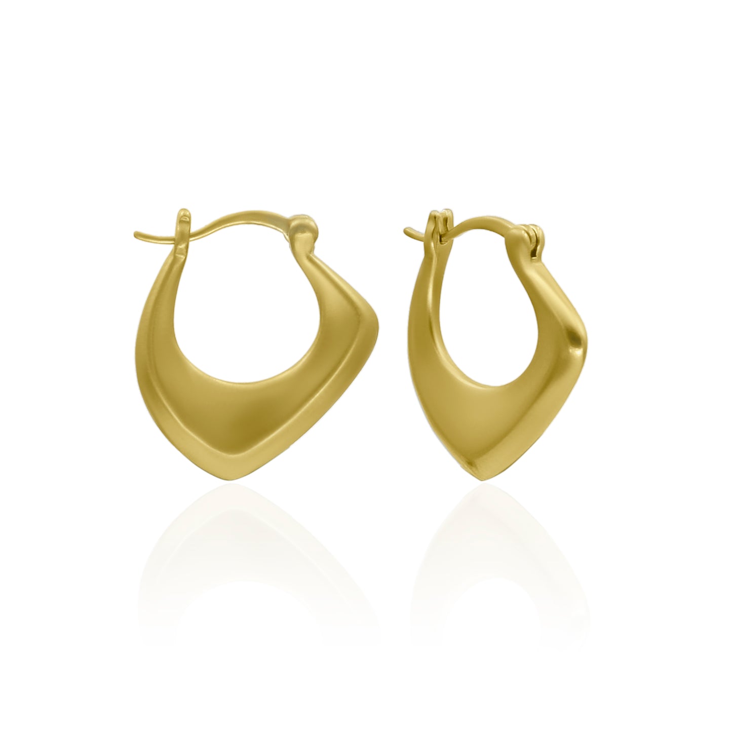 Off Beat Hoop Earrings