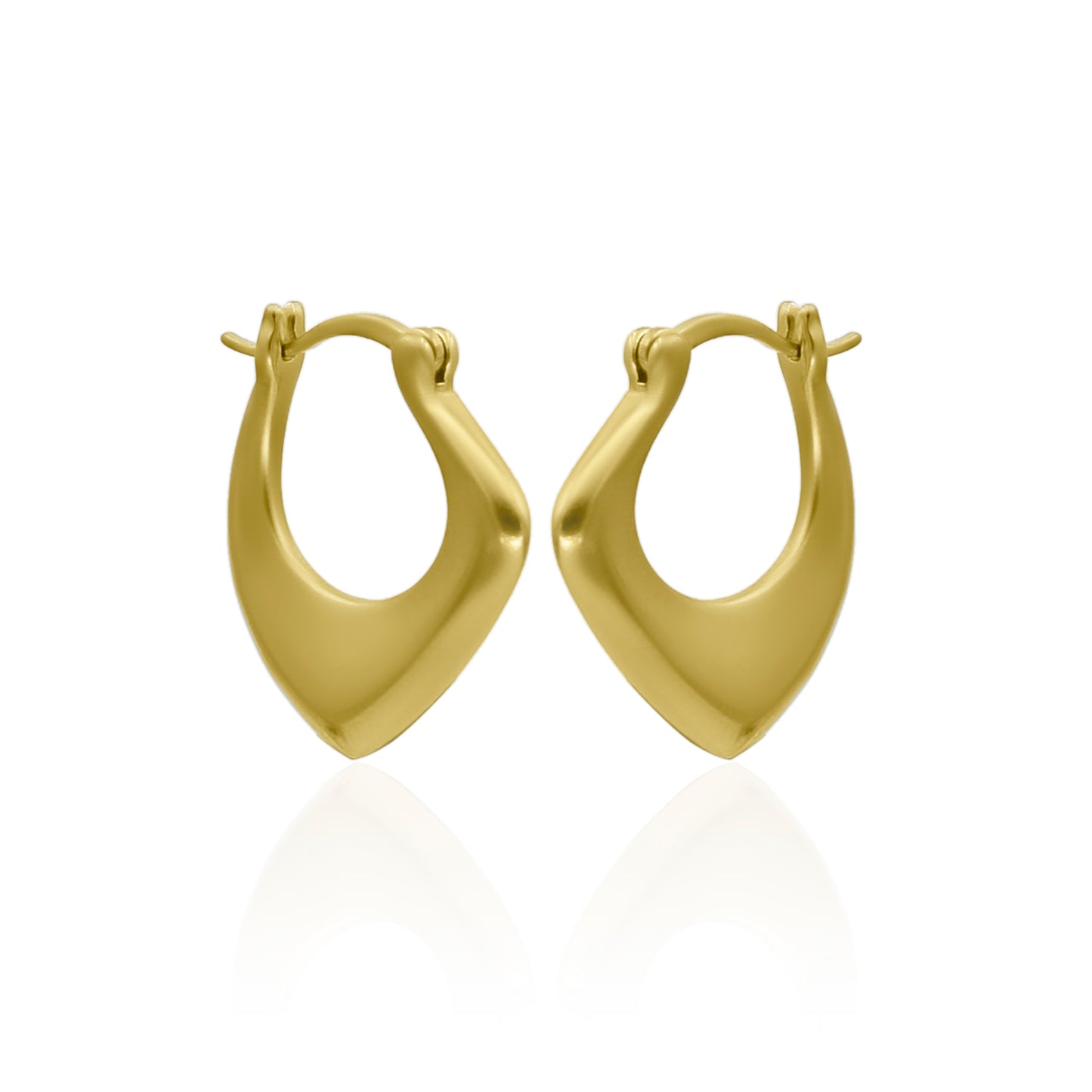 Off Beat Hoop Earrings