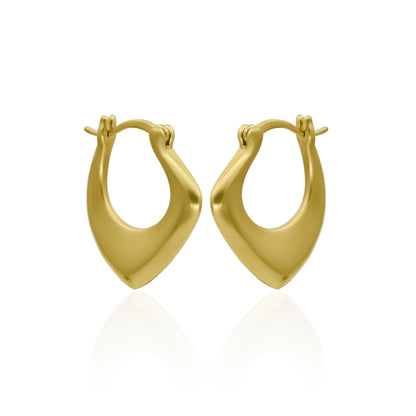 Off Beat Hoop Earrings