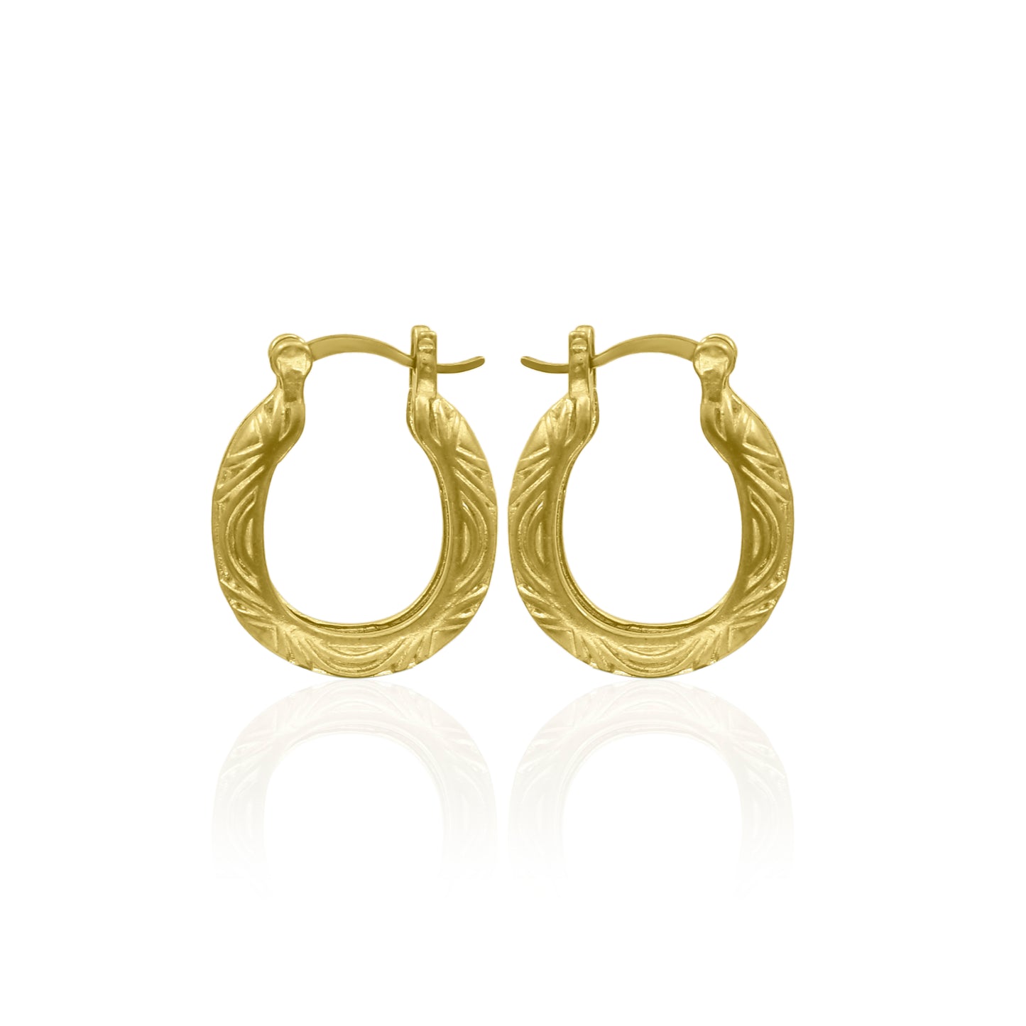 Blinky Drama Hoop Earrings