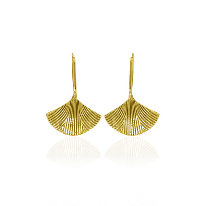 Senorita Fan Wings Hook Earrings