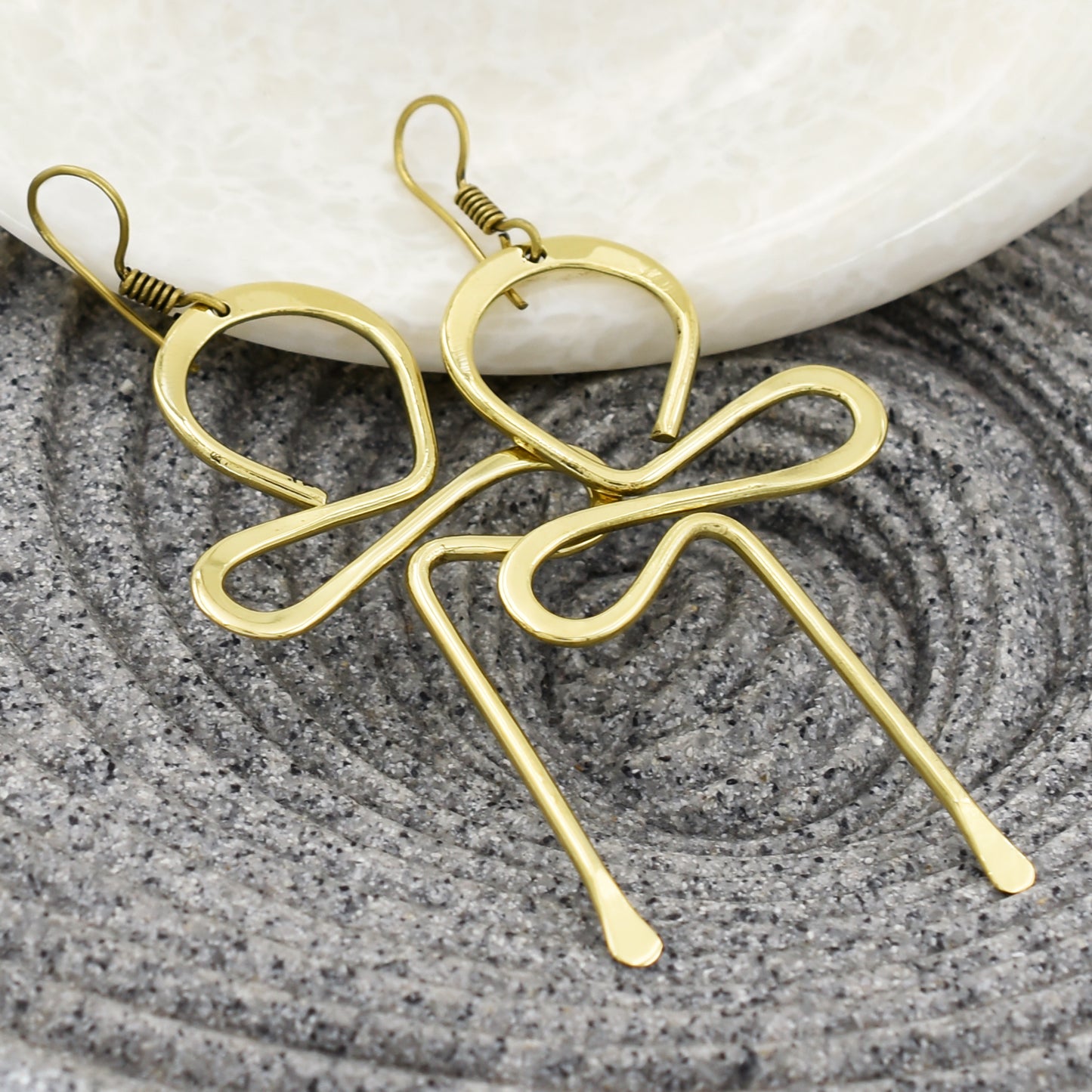 Key Of Life Hook Earrings