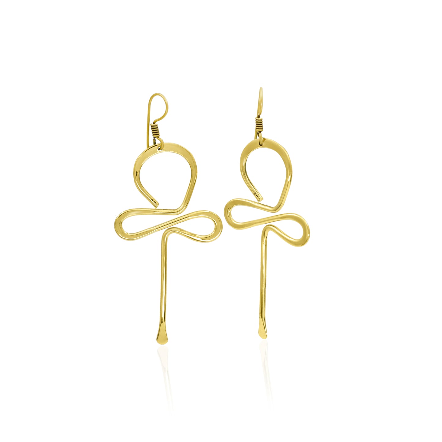 Key Of Life Hook Earrings