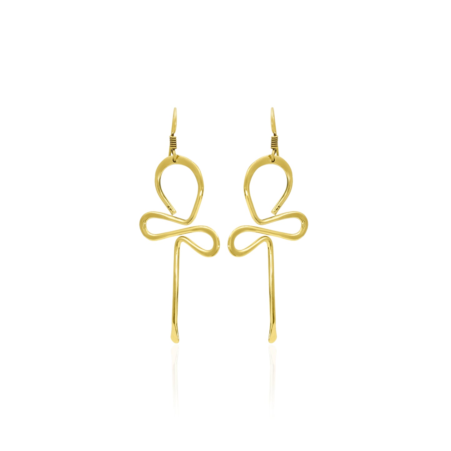 Key Of Life Hook Earrings