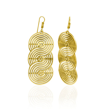 Reflection Of Love Hook Earrings