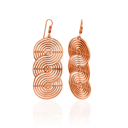 Reflection Of Love Hook Earrings