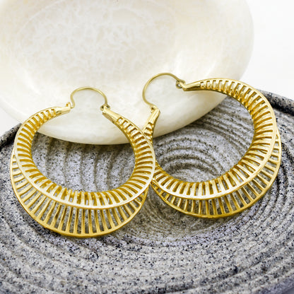 Catch The Light Hoop Earrings