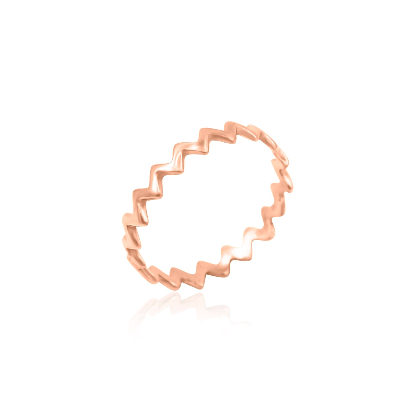 Dazzling Zigzag Ring