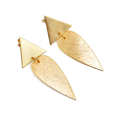 Dewdrop Bloom Stud Earrings