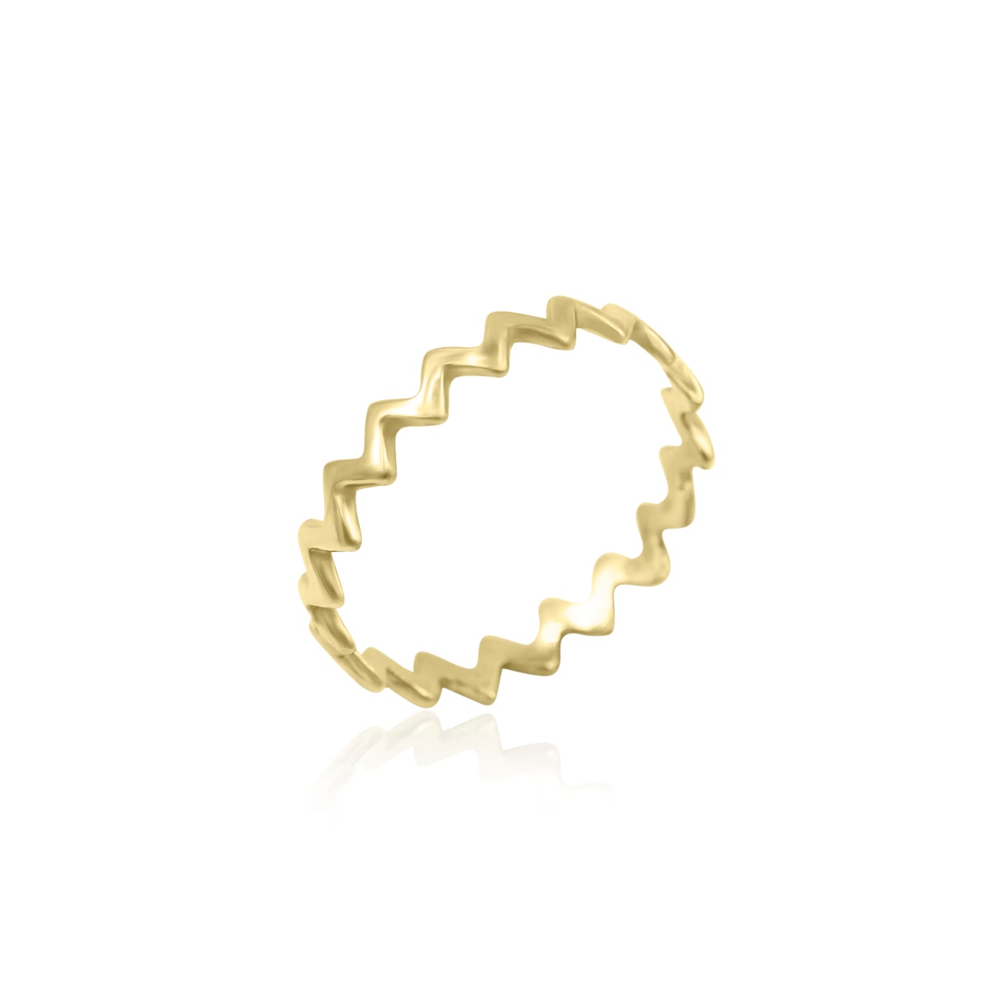 Dazzling Zigzag Ring