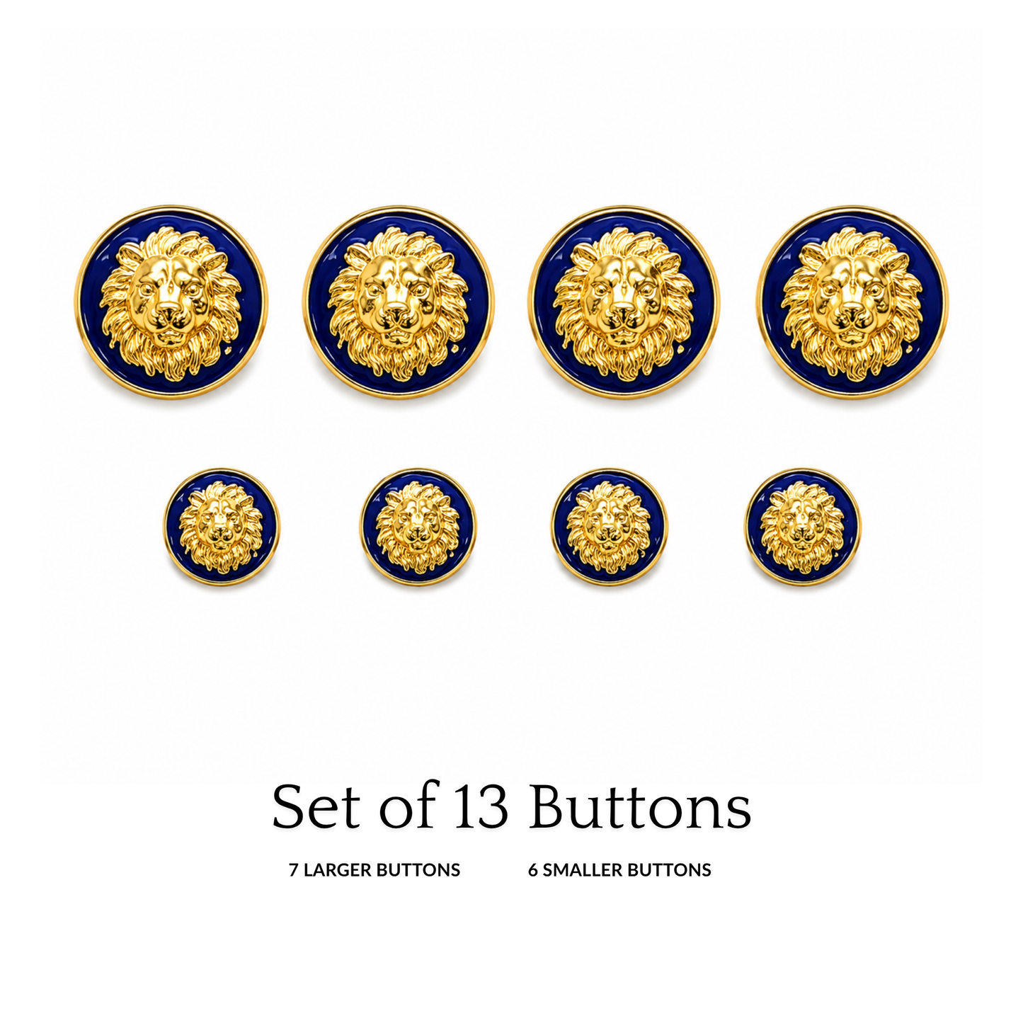 Heritage Lion Button
