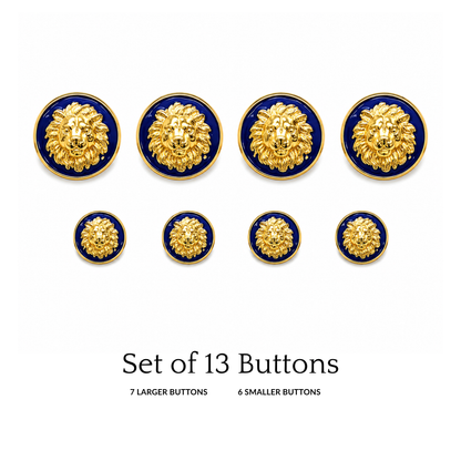 Heritage Lion Button