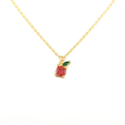 Apple Golden Necklace