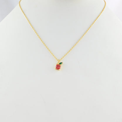 Apple Golden Necklace