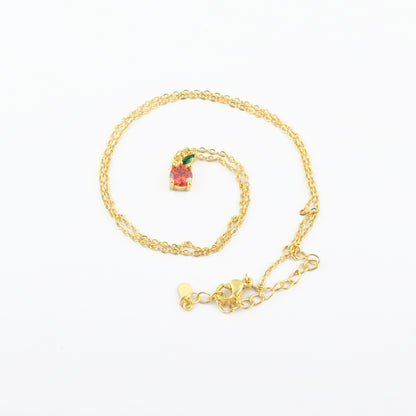 Apple Golden Necklace