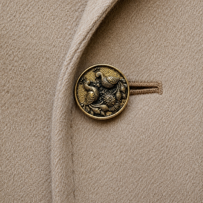 Sovereign Peacock Button