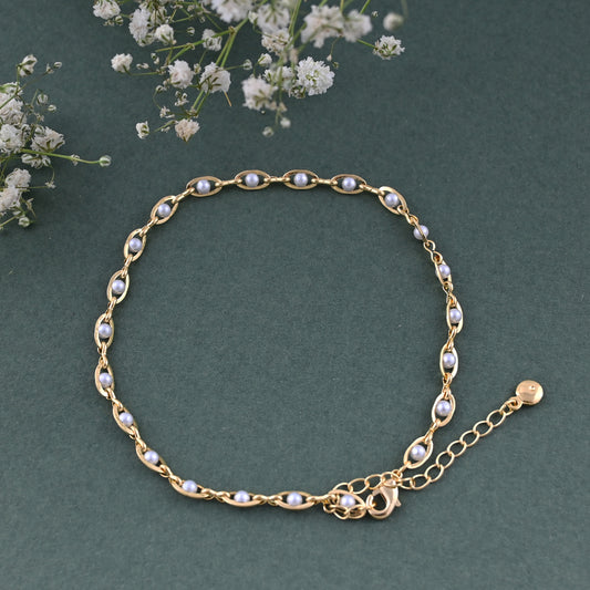 Pearl Loop Anklet
