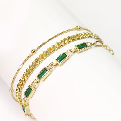 Gilded Garden Stack Bracelet