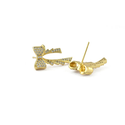 Celeste Bow Stud Earrings
