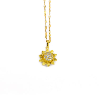 Spinning Blossom Necklace