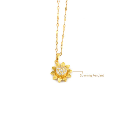 Spinning Blossom Necklace