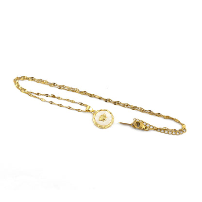 Queen Bee Medallion Necklace