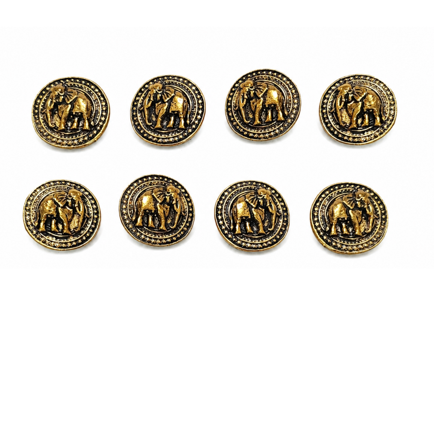 Maharaja Peacock Button