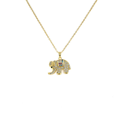 Elephant Charm Necklace