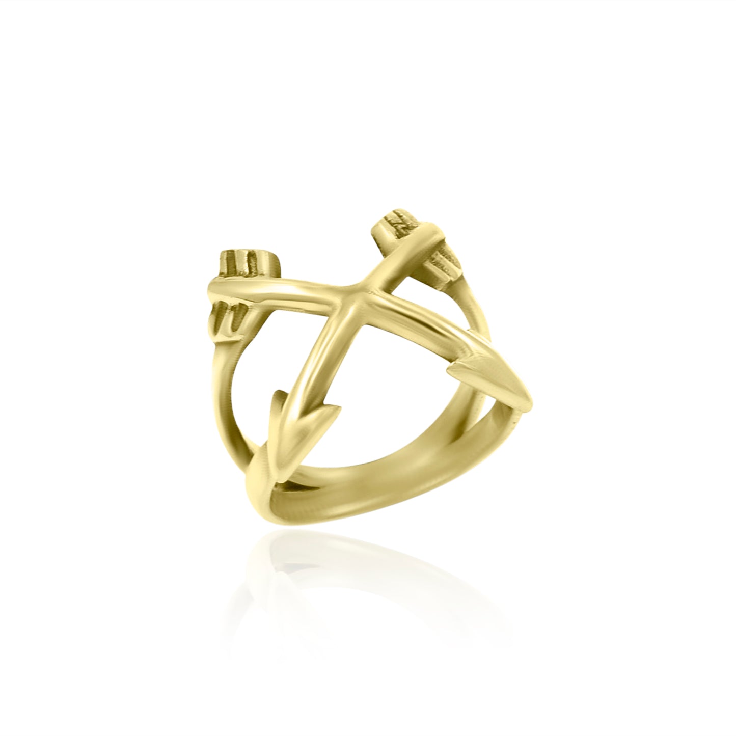 Cross Of Arrows Ring