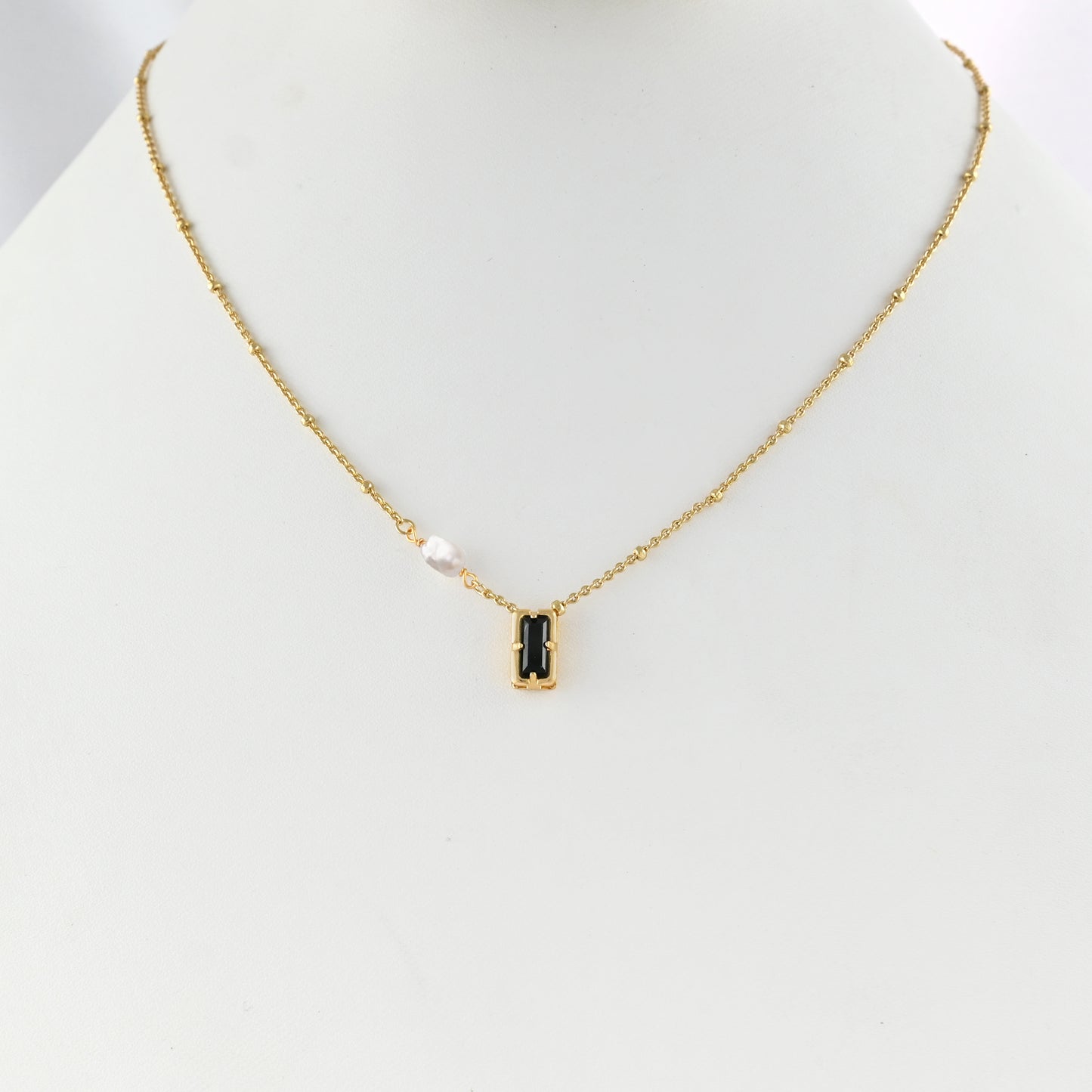 Dusk To Pearl Necklace