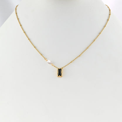 Dusk To Pearl Necklace