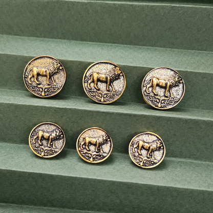 Imperial Lion Button