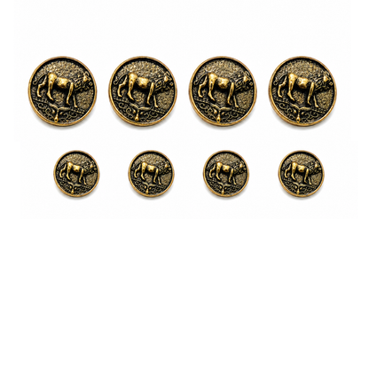 Imperial Lion Button