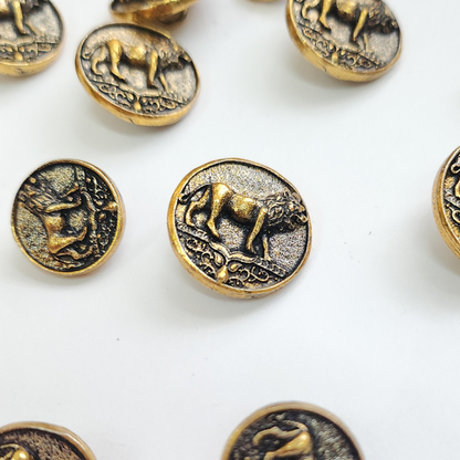 Imperial Lion Button