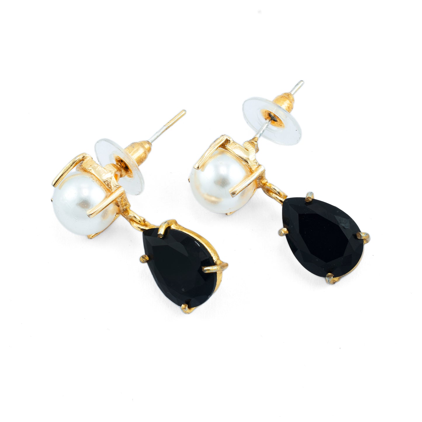 Black & White Drama Earrings