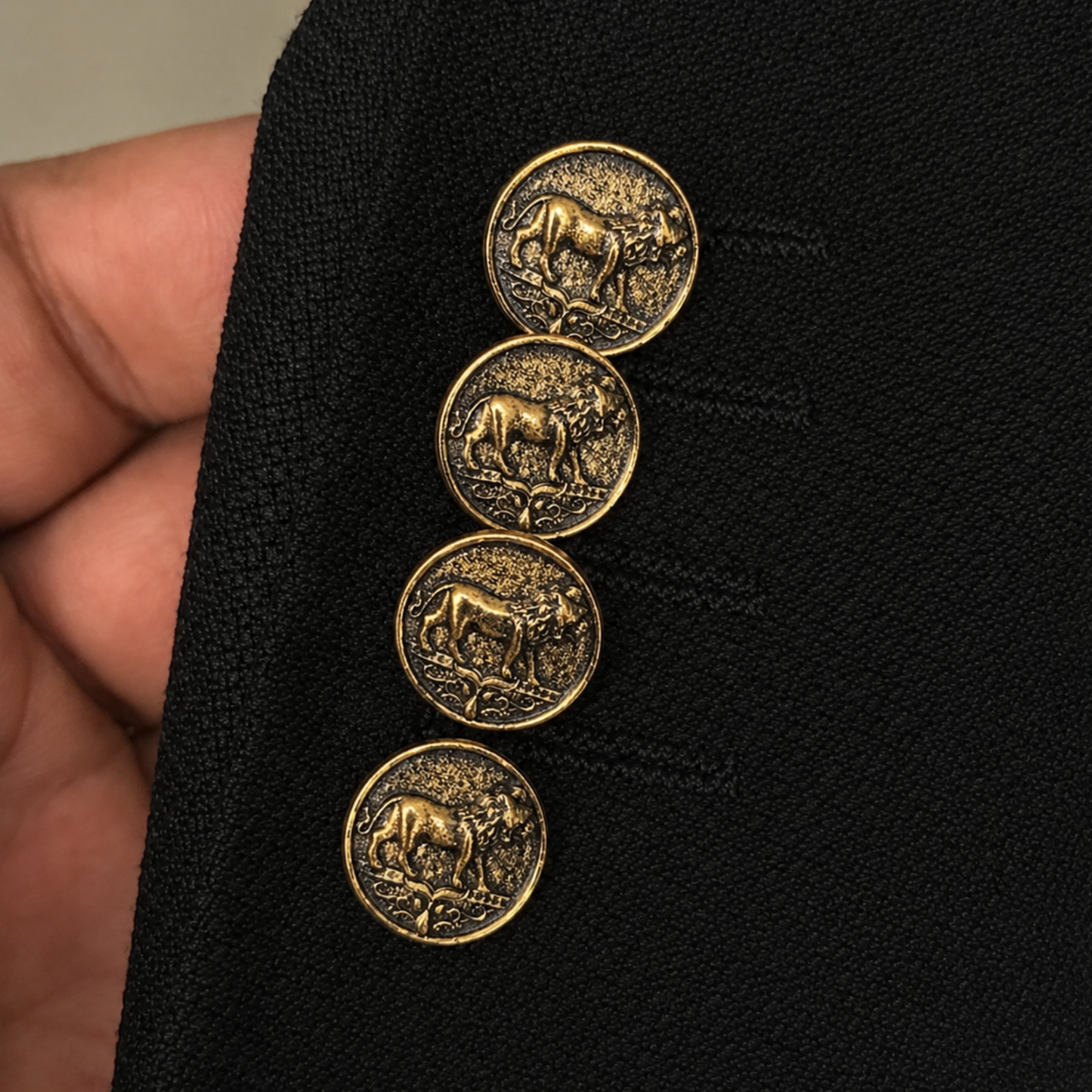 Imperial Lion Button