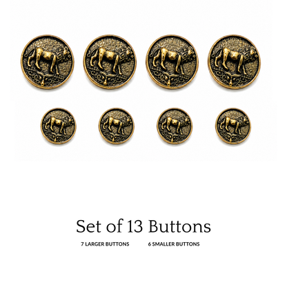 Imperial Lion Button