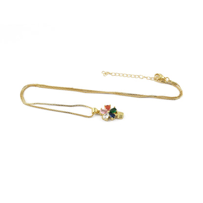 Rainbow Florette Necklace