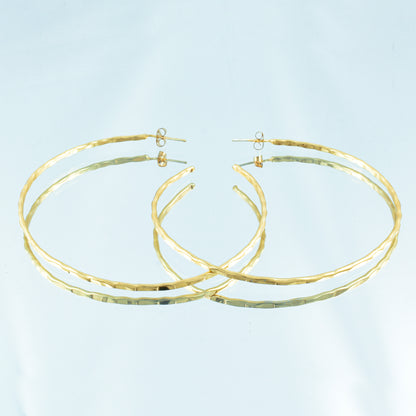 Aurora Loop Hoop Earrings