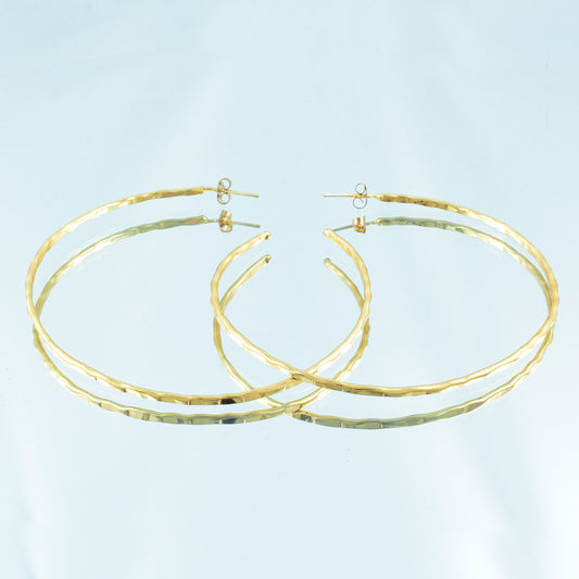 Aurora Loop Hoop Earrings