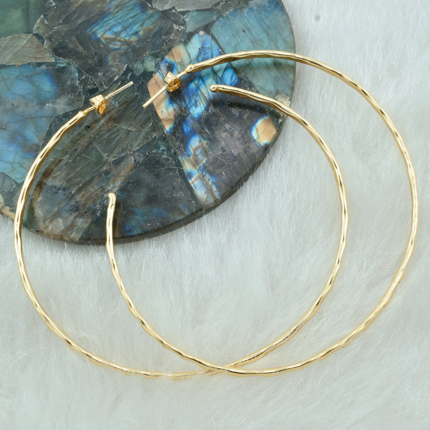 Aurora Loop Hoop Earrings