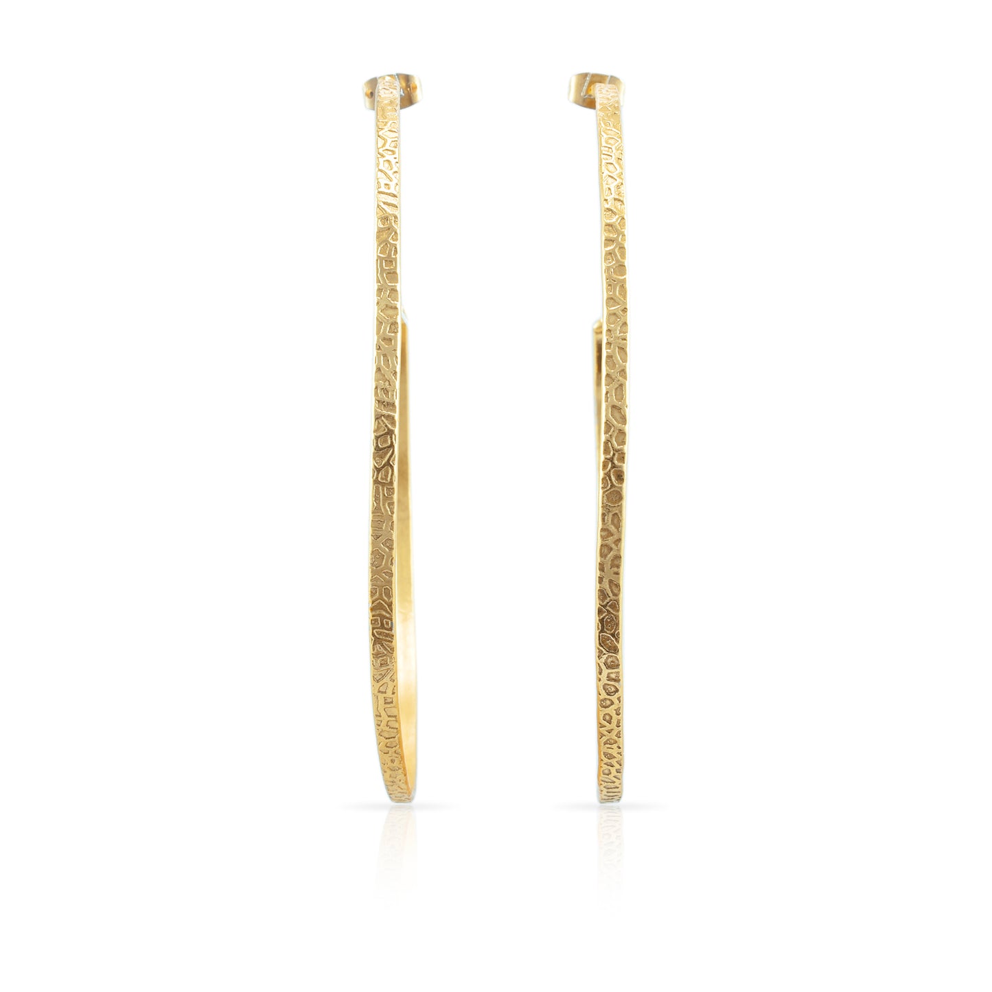 Power Curve Hoop Earrings