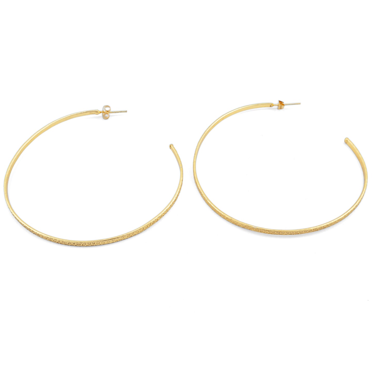 Power Curve Hoop Earrings