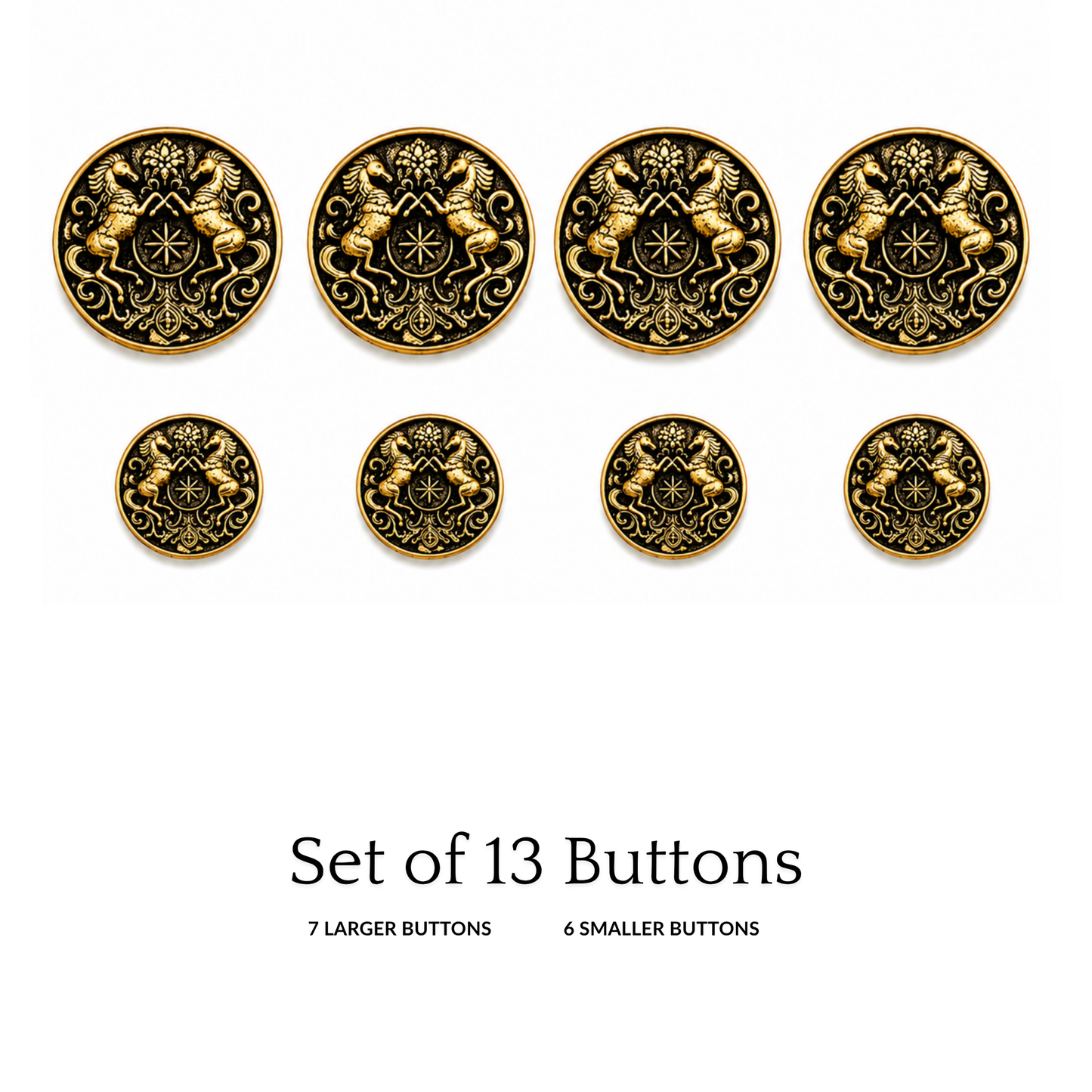 Classic Crest Button