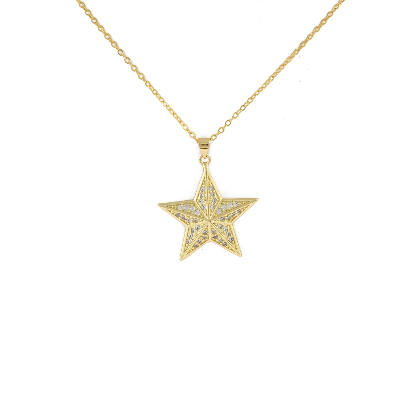 Sparkling Star Necklace