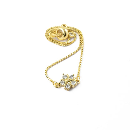 Floral Adjustable Bracelet
