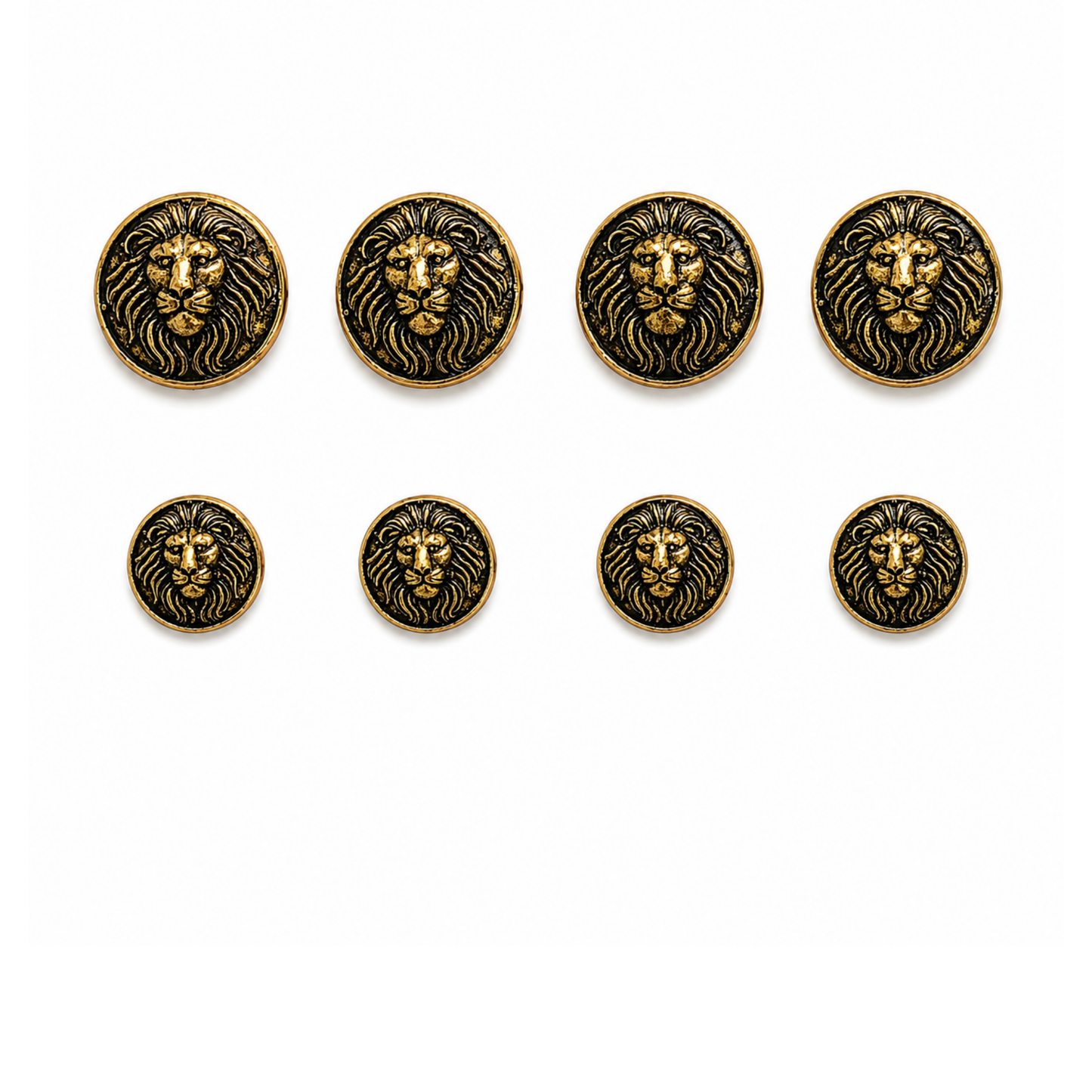 Noble Lion Button