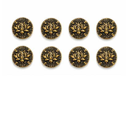 Lotus Bloom Button