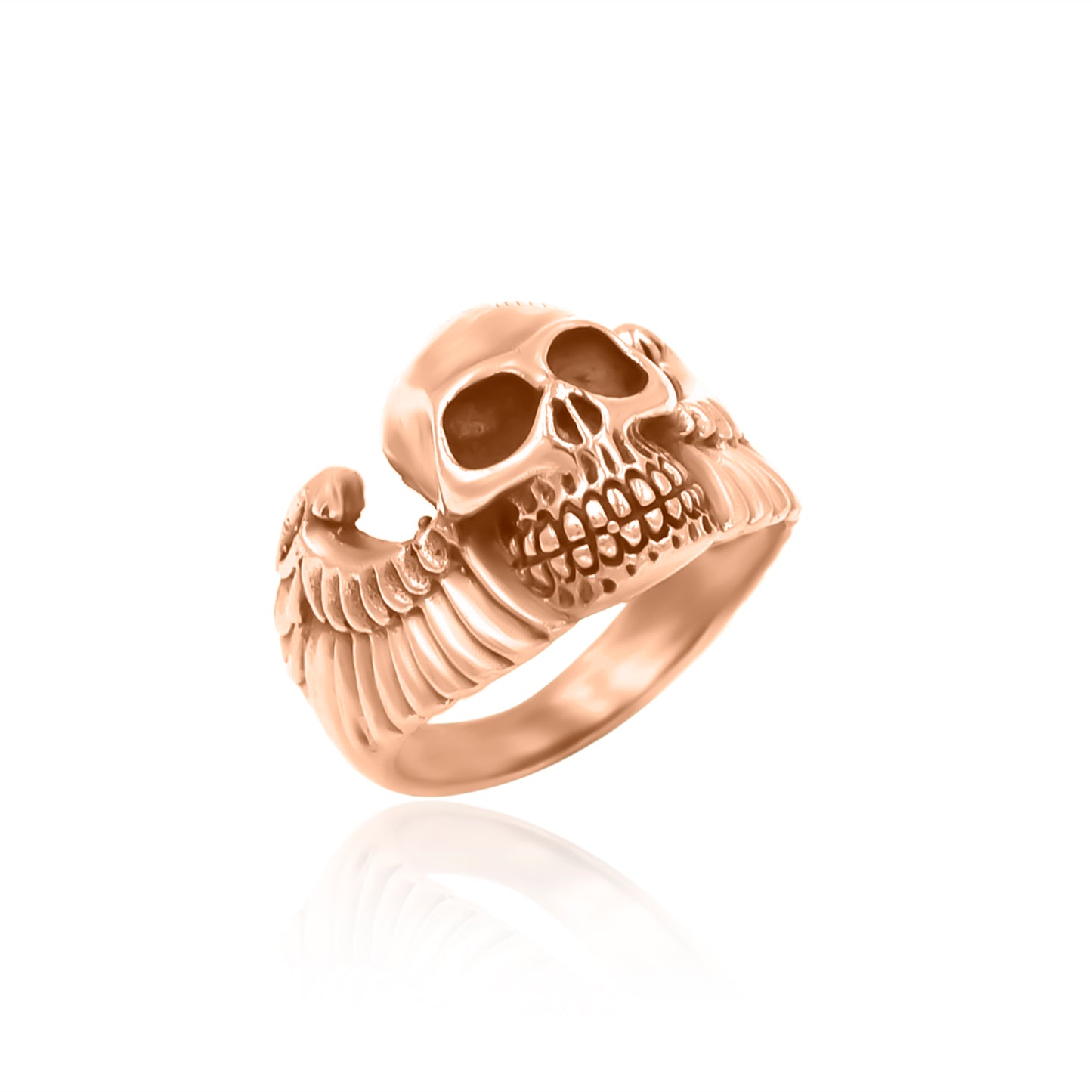 Devil Skull Band Ring